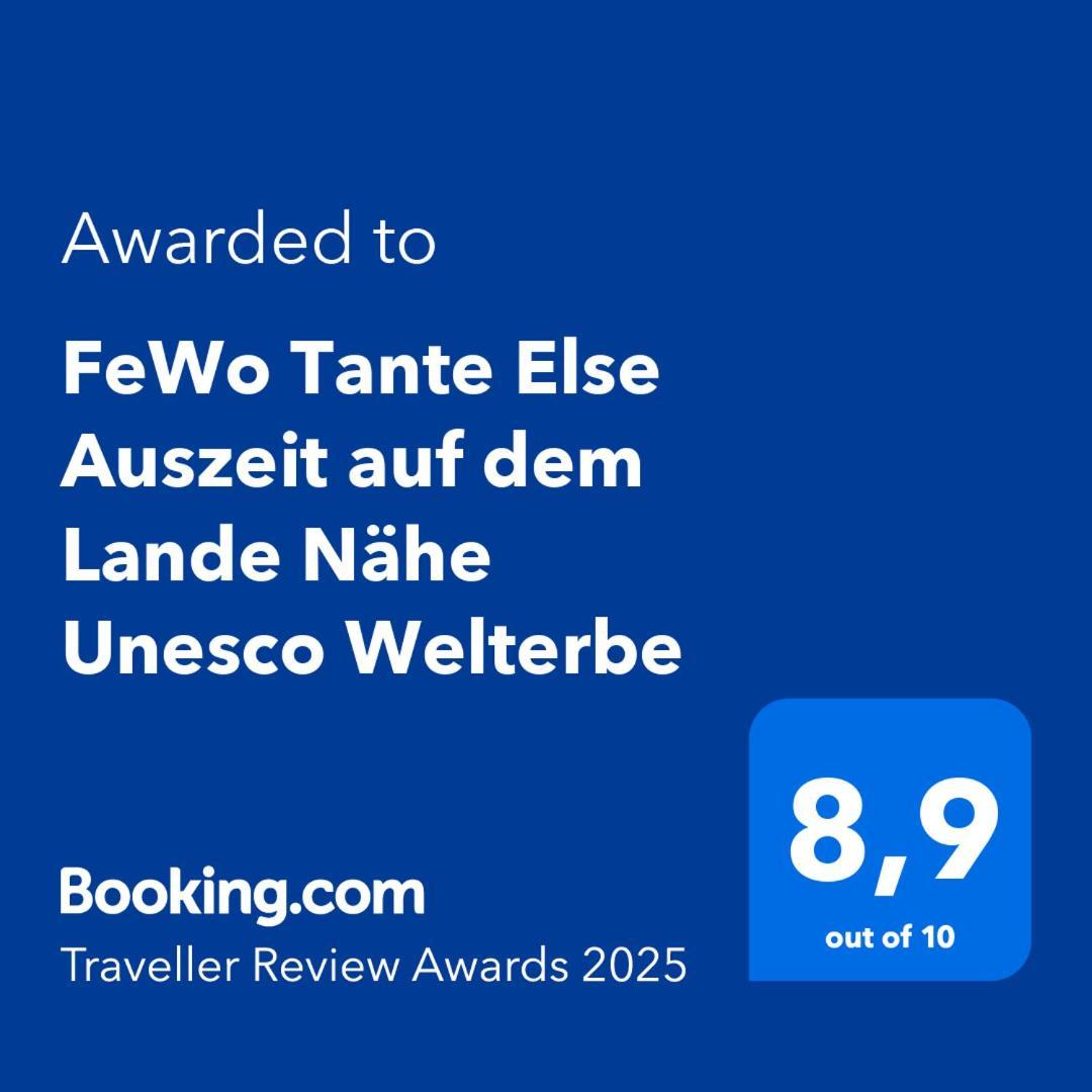 Tante Else Auszeit Auf Dem Lande Naehe Unesco Welterbe Inklusive Fahrraeder